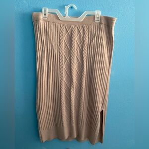 NWT - Marc New York Knitted Slit Skirt